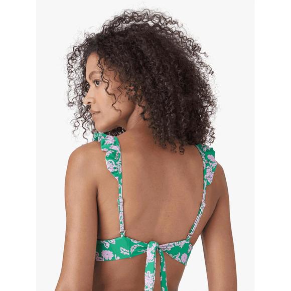 NEW XIRENA caprisyn kapri bikini top in green - Picture 3 of 3